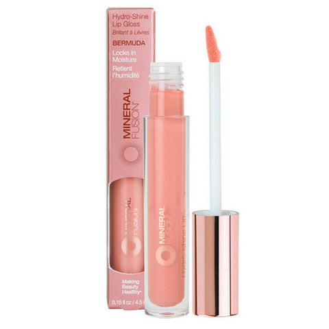 Mineral Fusion, Hydro-Shine Lip Gloss Bermuda, .15 Oz