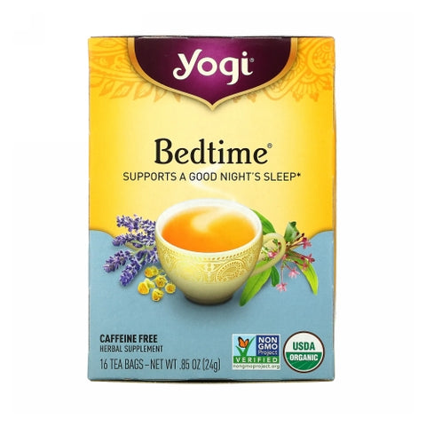 Yogi, Bedtime Tea Organic Caffeine Free, 16 Bags