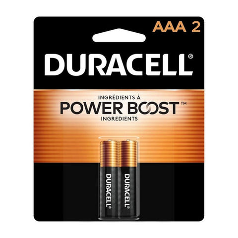 Duracell, 2-Pack Duracell AAA Batteries, 2 Count