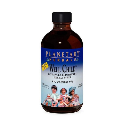 Planetary Herbals, Well Child Echinacea-Elderberry Syrup, 8 Fl Oz