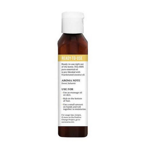 Aura Cacia, Pure Essential Oil In Fractionated Coconut Oil Frankincense, 4 Oz