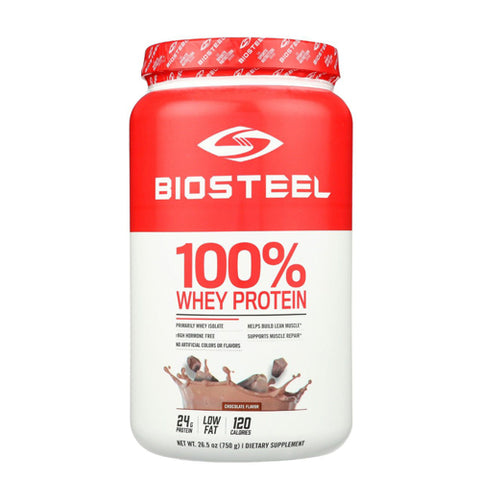 Biosteel, Whey Protein ISO Chocolate, 26.5 Oz