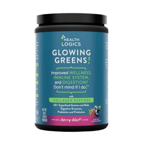 Health Logics, Glowing Greens, 285 Grams