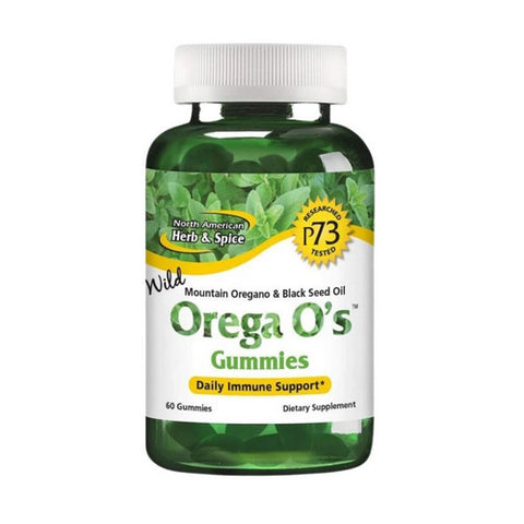 North American Herb & Spice, Orega O's Gummies, 60 Count