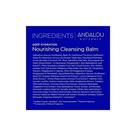 Andalou Naturals, Nourishing Cleansing Balm, 3 Oz