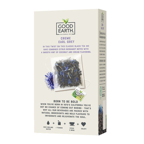 Good Earth Teas, Sensorials Earl Grey, 15 Bags