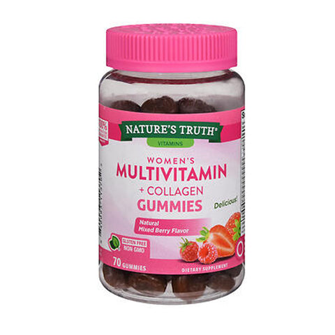 Nature's Truth, Women's Multivitamin + Collagen Gummies, 70 Count