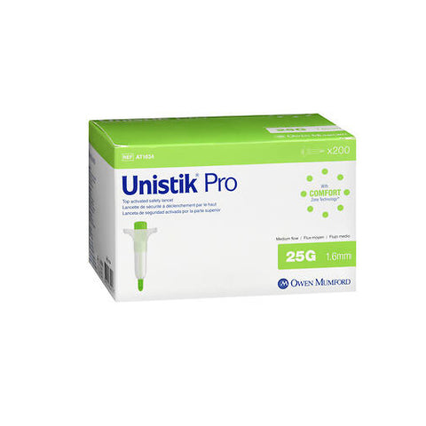 Unistik, Pro Top Activated Safety, 200 Count