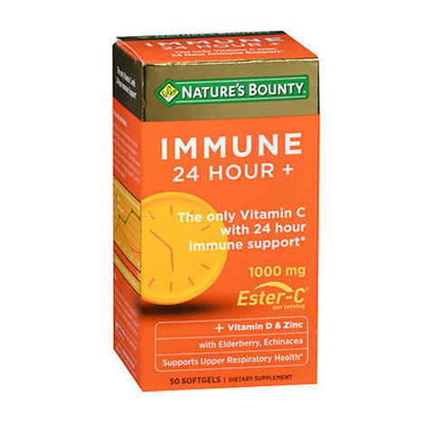 Nature's Bounty, Immune 24 Hour Plus, 50 Softgels