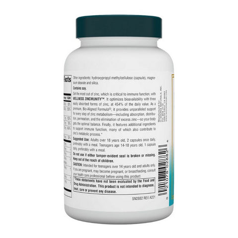 Source Naturals, Wellness ZincMunity, 120 Veg Caps