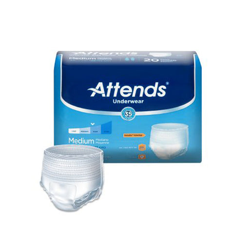 Attends, Extra Absorbency Underwear Medium, Count of 1