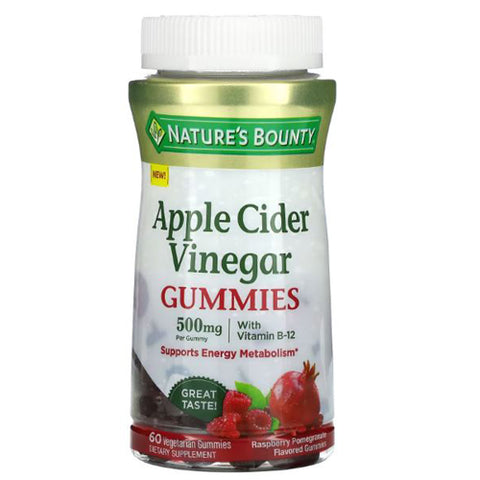 Nature's Bounty, Apple Cider Vinegar Gummies, 60 Count