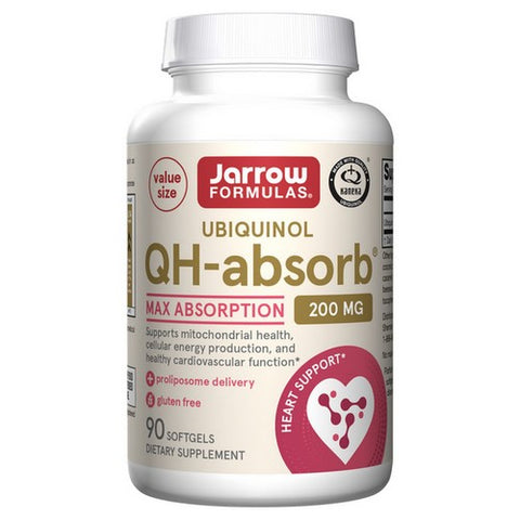 Jarrow Formulas, QH-Absorb, 200 Mg, 90 Softgels