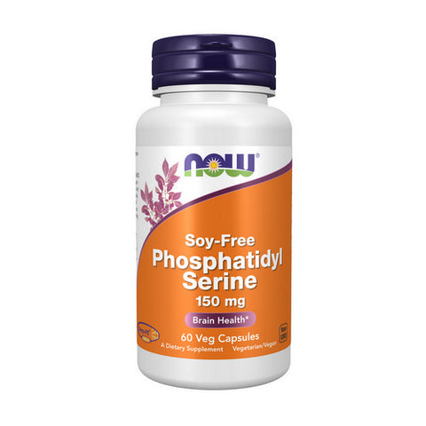 Now Foods, Soy-Free Phos Serine, 150 Mg, 60 Veg Caps