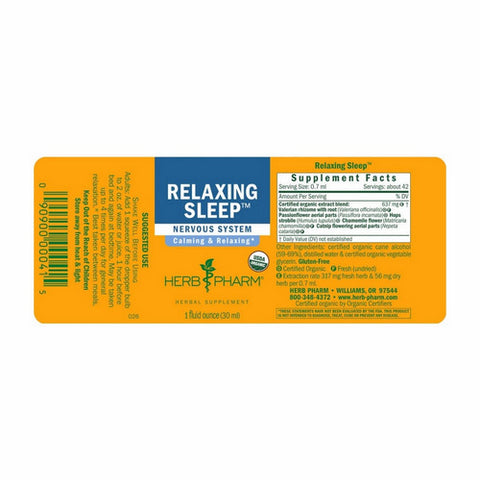 Herb Pharm, Relaxing Sleep, 1 oz