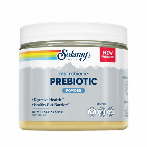Solaray, Prebiotic Powder Unflavored, 5.64 Oz