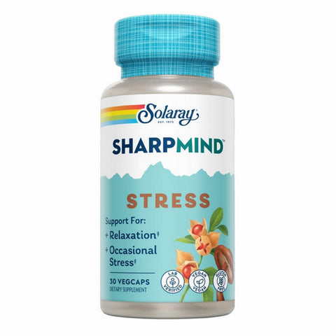 Solaray, SharpMind Stress, 30 Count