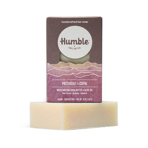 Humble Brands, Bar Soap Patchouli & Copal, 4 Oz
