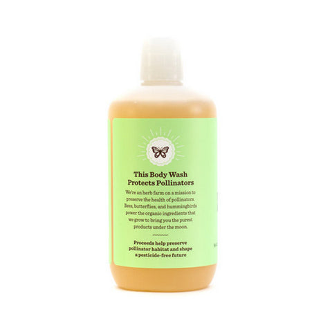 Moon Valley Organics, Herbal Body Wash Peppermint, 12.9 Oz