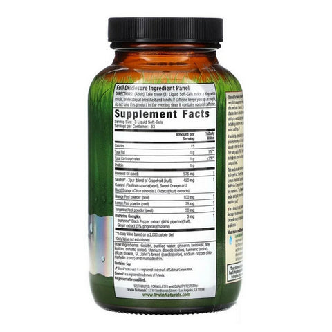 Irwin Naturals, Stored Fat Belly Burner, 100 Softgels