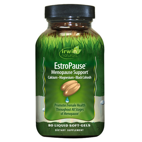 Irwin Naturals, EstroPause Menopause Support, 80 Softgels