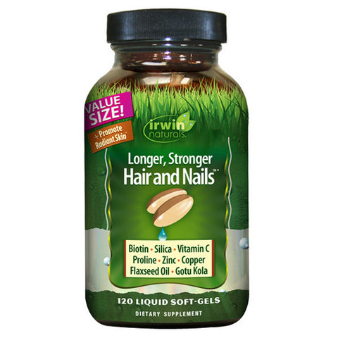 Applied Nutrition, Longer Stronger Hair And Nails, 120 Softgels