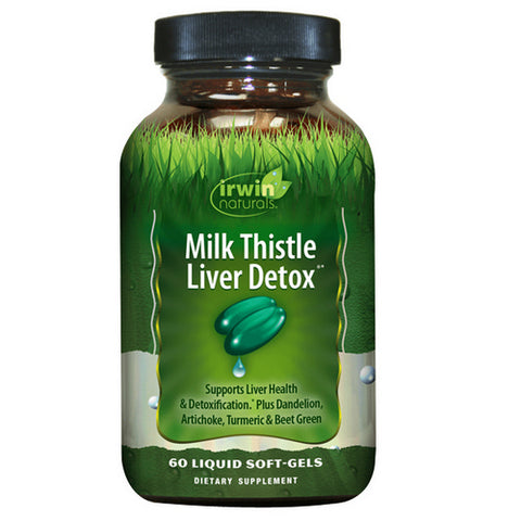 Irwin Naturals, Milk Thistle Liver Detox, 60 Softgels