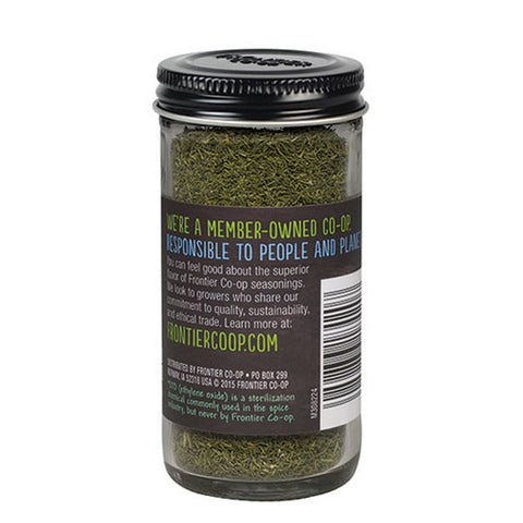 Frontier Coop, Dill Weed Cut And Sifted, 0.35 Oz
