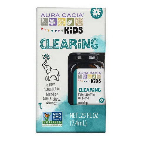 Aura Cacia, Kids Clearing Essential Oil Blend, 0.25 Oz