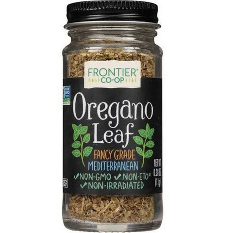 Frontier Coop, Oregano Leaf Cut And Sifted, 0.38 Oz