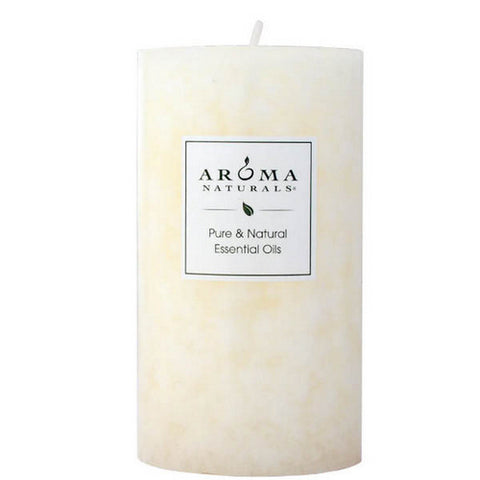 Aroma Naturals, Peace Pearl White Pillar 2, 1 Candle
