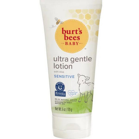 Burts Bees, Ultra Gentle Soothing Baby Lotion, 6 Oz