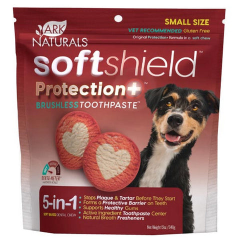 Ark Naturals, Soft Shield Protection Plus Brushless Toothpaste For Small Dogs, 12 Oz