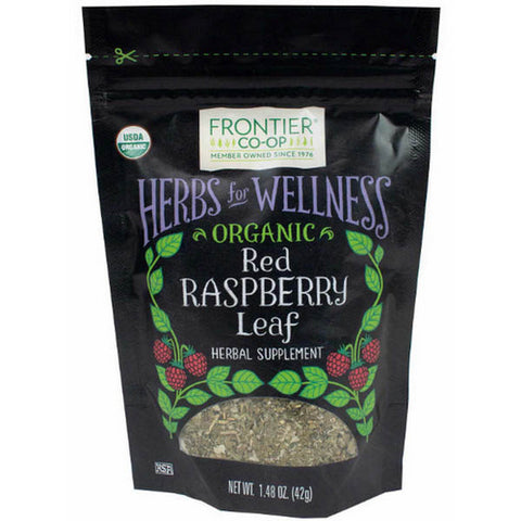 Frontier Coop, Organic Red Raspberry Leaf, 1.48 Oz