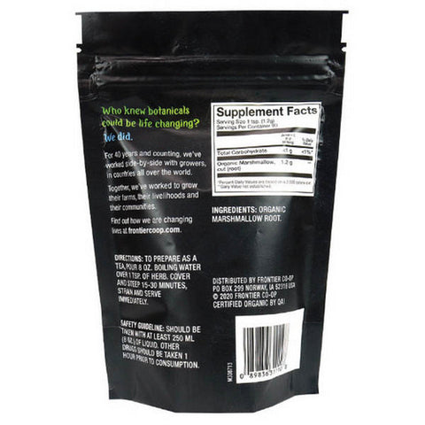Frontier Coop, Organic Marshmallow Root, 3.81 Oz