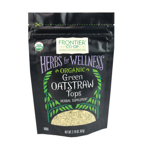 Frontier Coop, Organic Green Oatstraw Tops, 2.19 Oz