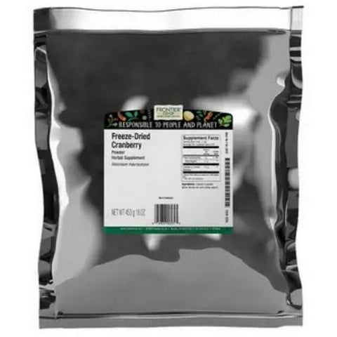 Frontier Coop, Freeze-Dried Cranberry Powder, 1 Lb