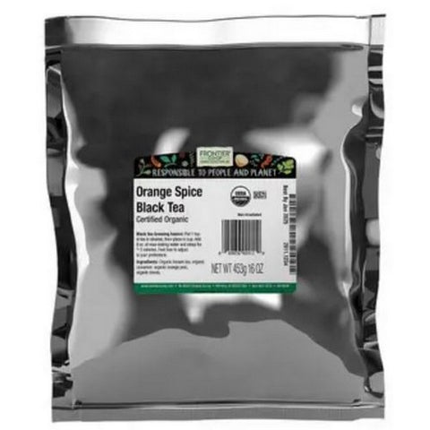 Frontier Coop, Organic Orange Spice Black Tea, 1 Lb