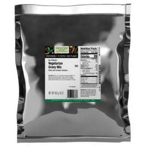 Frontier Coop, Vegetarian No-Chicken Gravy Mix, 1 Lb