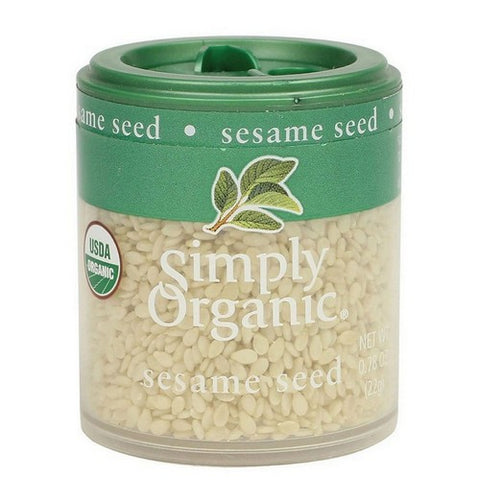 Simply Organic, Organic Sesame Seed, 0.78 Oz