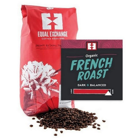 Equal Exchange, Organic French Roast Whole Bean Coffee, 5 lb