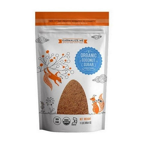 Karmalize.Me, Organic Coconut Sugar, 1 Lb
