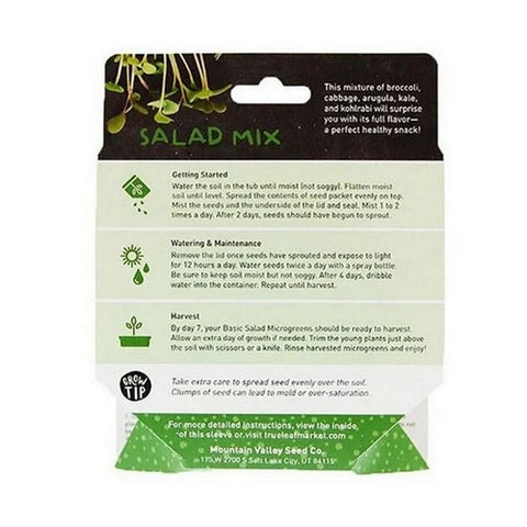 Handy Pantry, Salad Mix Microgreen Kit, 1 Count