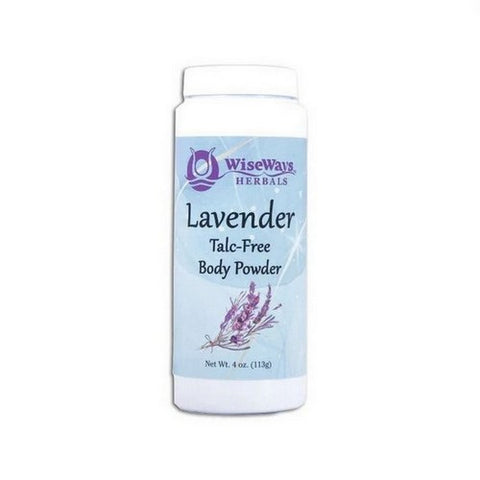 Wise Ways Herbals, Lavender Body Powder, 4 Oz