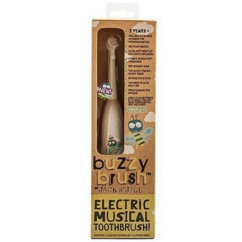 Jack N' Jill, Buzzy Brush Musical Electric Toothbrush, 1 Count