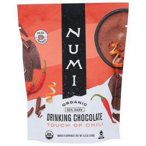 Numi Tea, Touch of Chili Organic Drinking Chocolate, 6.3 Oz