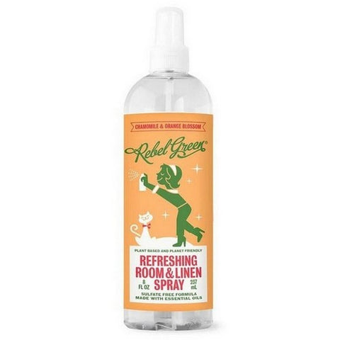 Rebel Green, Chamomile And Orange Blossom Linen Room Spray, 8 Oz