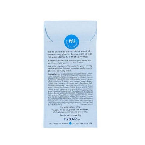 HiBAR, Face Wash Hydrate, 2 Oz