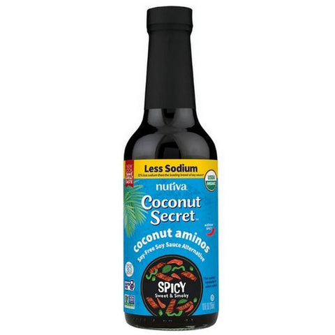 Coconut Secret, Organic Spicy Coconut Aminos, 10 Oz