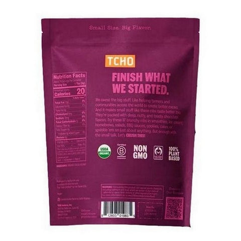 TCHO Chocolate, Crush This Roasted Cocoa Nibs, 7.8 Oz